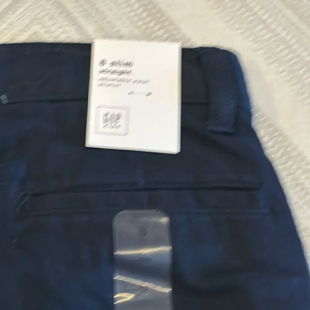 GAP Boys Black Slim Straight Adjustable Waist Pants - Size 8 Slim